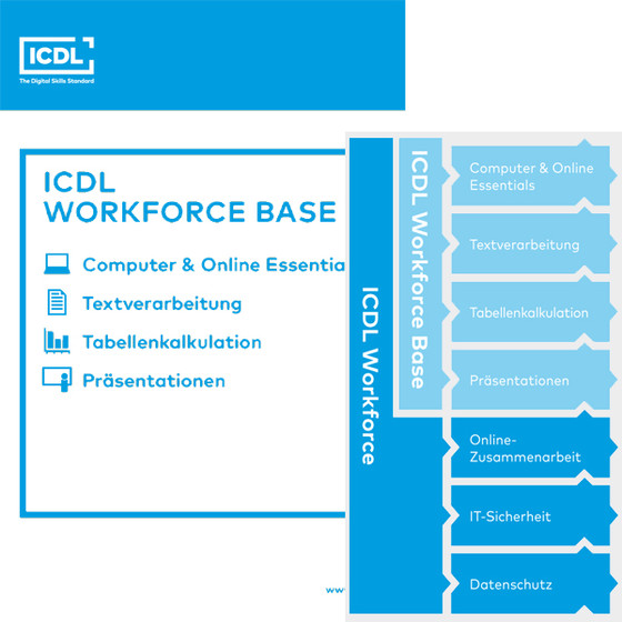 ICDL Workforce Base  -  4 Module, 1 Buch